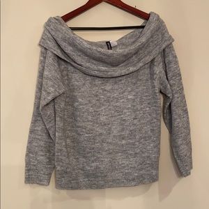 H&M Off The Shoulder Sweater